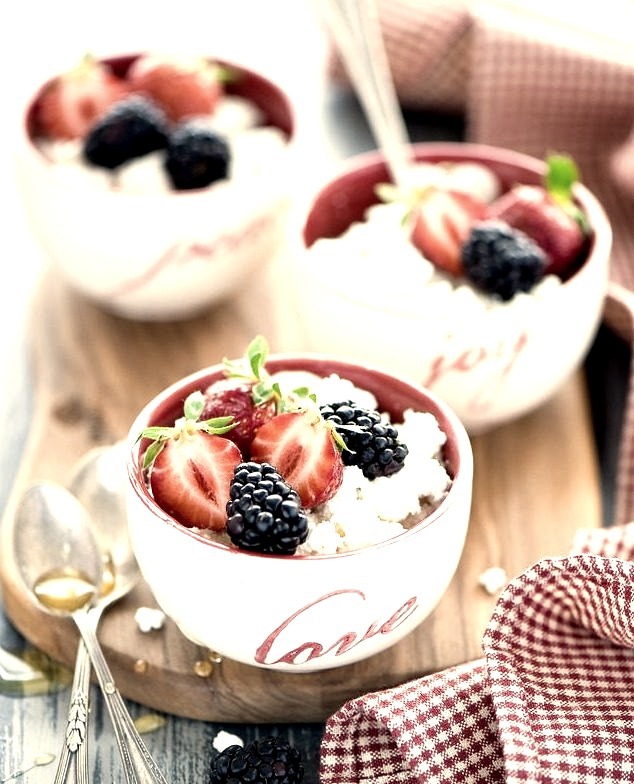 Berries and Cottage Cheese