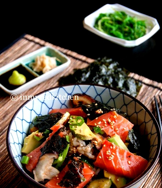 Salmon Sushi Salad