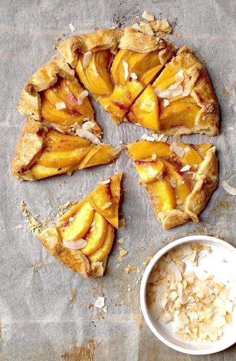 Peach Tart The Patterned Plate